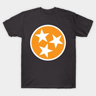 Tennessee Flag Symbol - Orange T-Shirt